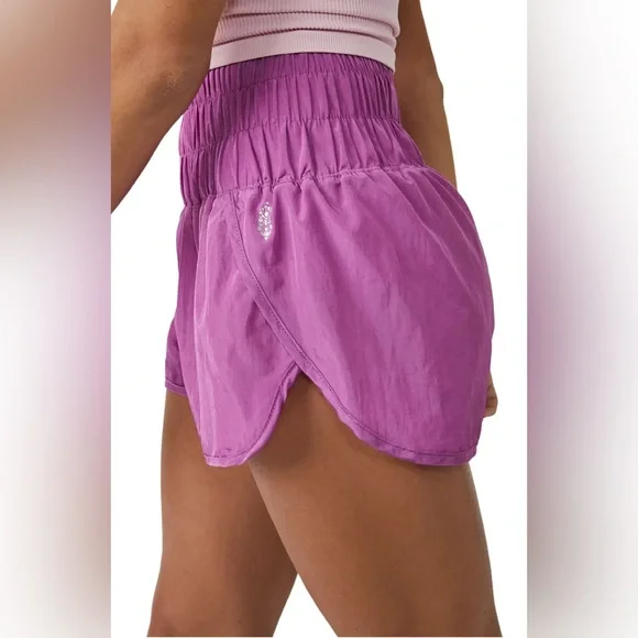 Free People Movement Way Home Short in Foxglove - Picture 3 of 7